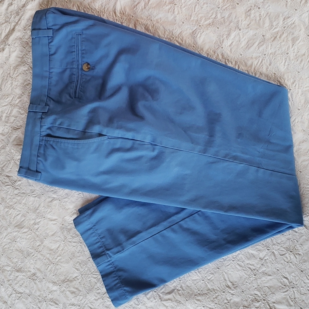 Vineyard vine chino slim fit breaker mens pants 33